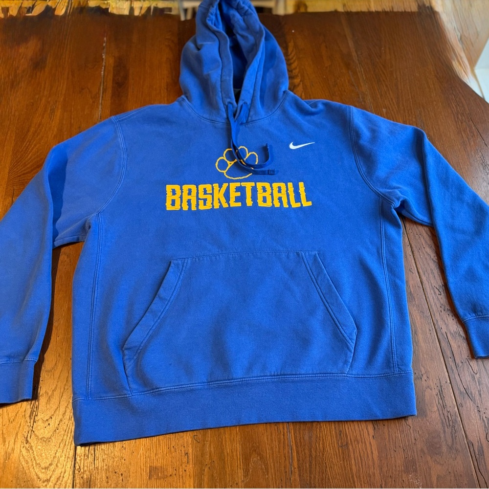 Nike Royal Blue Basketball Hoodie L